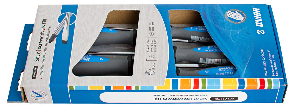 Unior Professional Screwdriver TBI Set | حلول متقدمة للعدد| Advanced solutions for tools