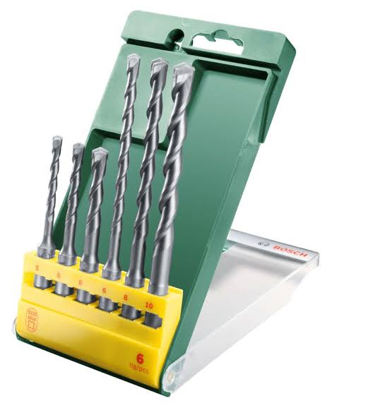Bosch 6-piece electric drill bit set| Advanced solutions tools| حلول متقدمة للعدد