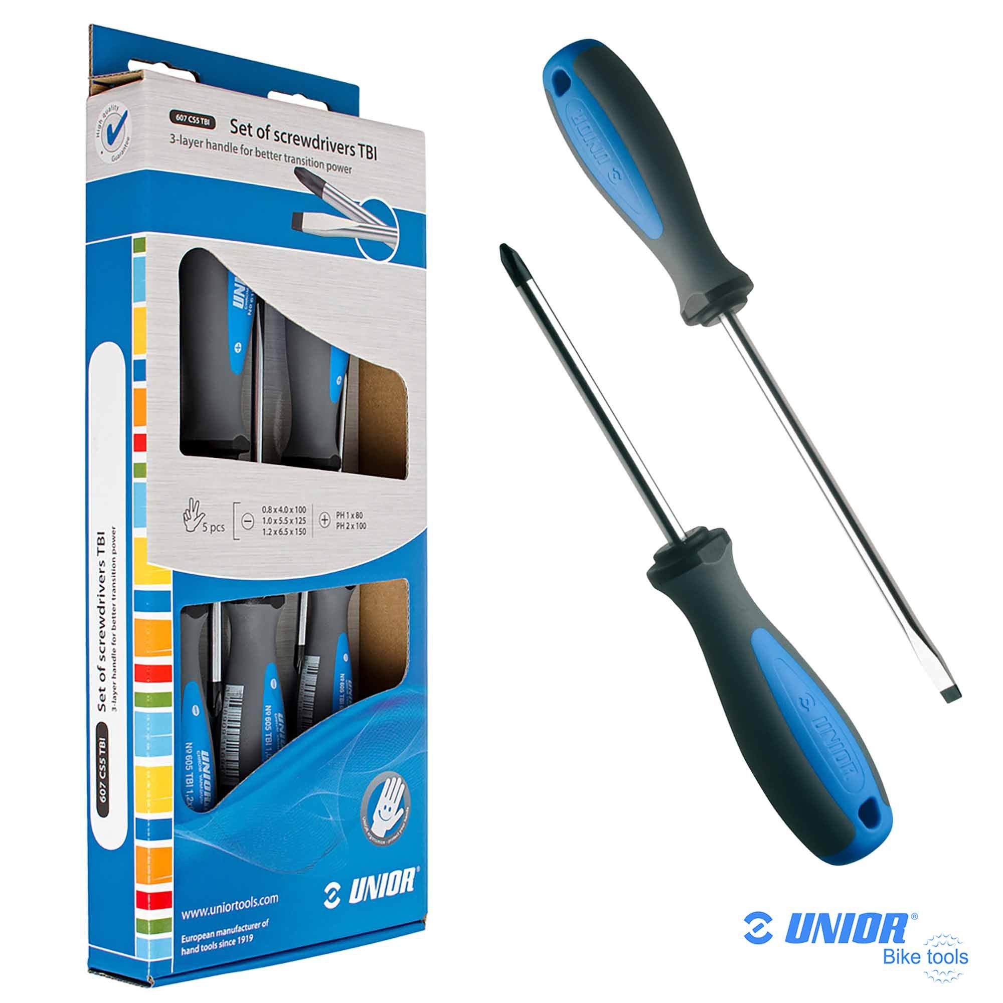 Unior Professional Screwdriver TBI Set | حلول متقدمة للعدد| Advanced solutions for tools