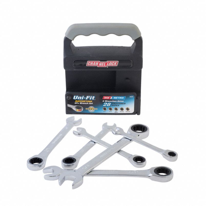 CHANNELLOCK RATCHETING WRENCH SET