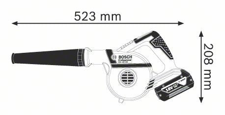 Cordless Blower GBL 18V-120 Professional - Advanced Solutions Tools II حلول متقدمة للعدد
