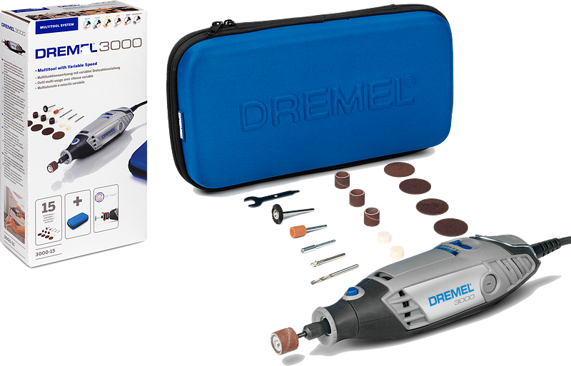 DREMEL 3000-N/15 3000 Variable Speed Rotary Tool - Advanced Solutions Tools II حلول متقدمة للعدد
