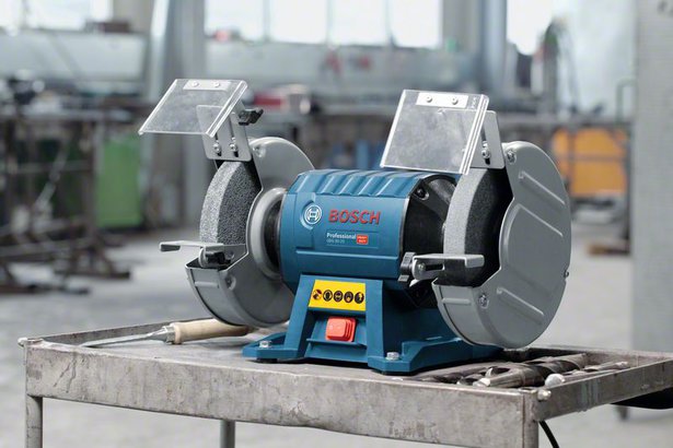 GBG 60-20 PROFESSIONAL DOUBLE-WHEELED BENCH GRINDER - Advanced Solutions Tools II حلول متقدمة للعدد