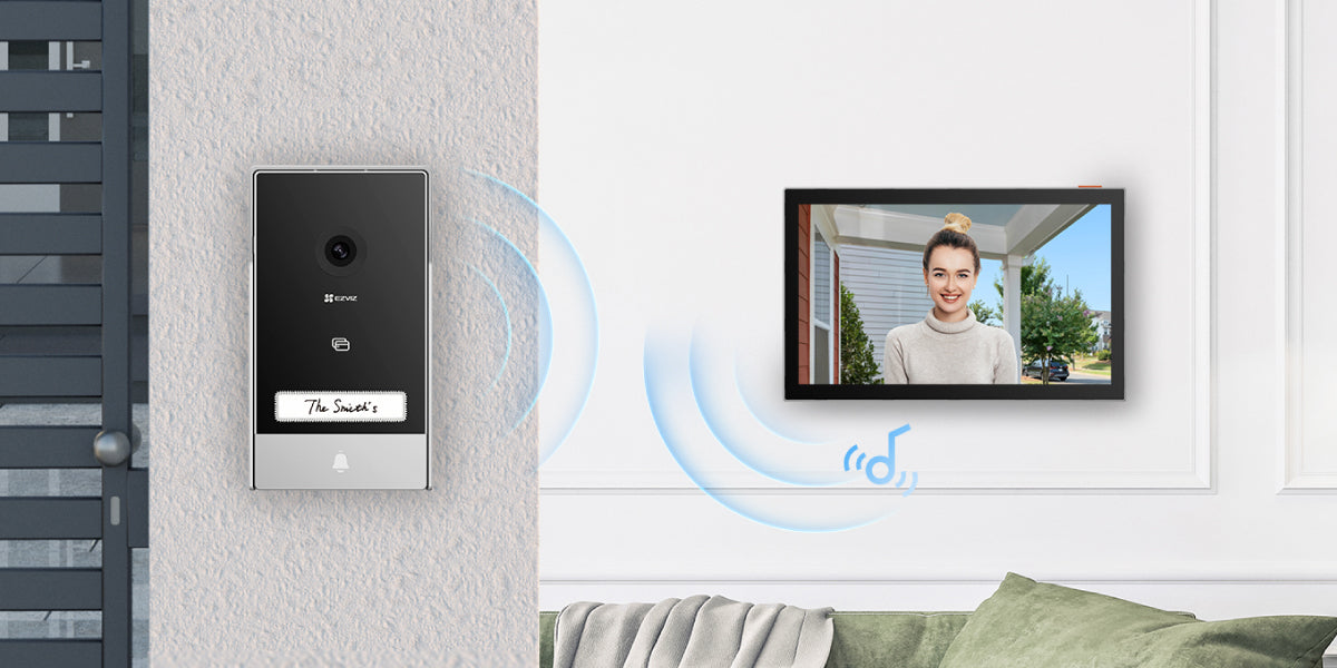 Ezviz HP7 2K smart home video door phone