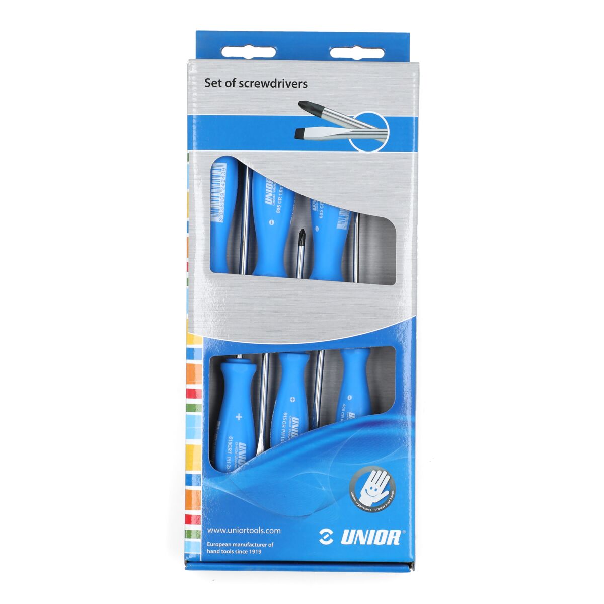 Unior screwdriver set of 6 pieces | حلول متقدمة للعدد| Advanced solutions for tools