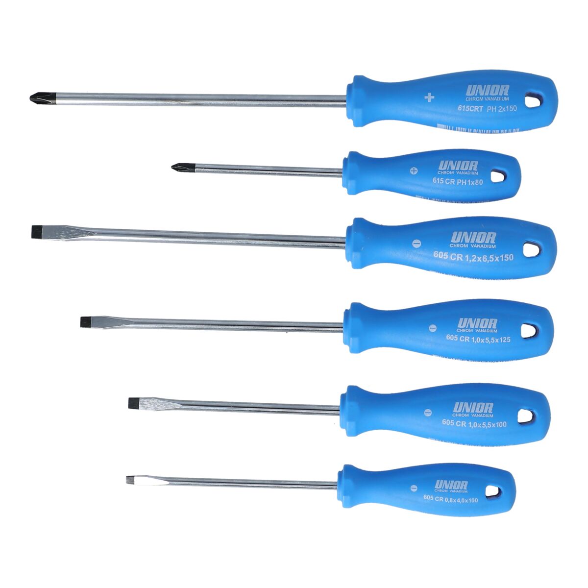 Unior screwdriver set of 6 pieces Advanced Solutions Tools II