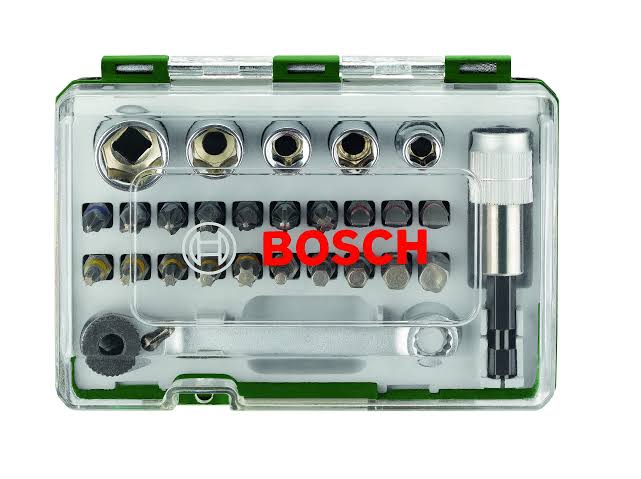 Bosch accessories and tools set 27 pieces| Advanced solutions tools| حلول متقدمة للعدد