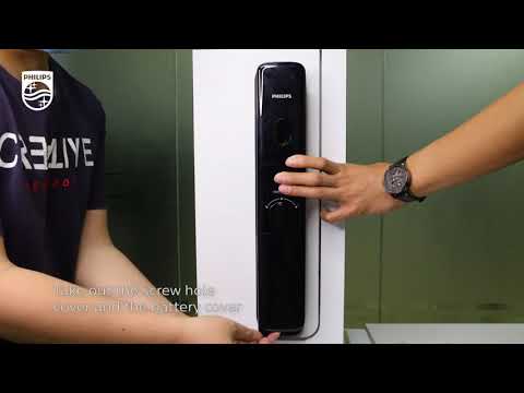 Philips push-pull smart door lock