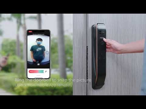 Philips quick release push-pull smart door lock