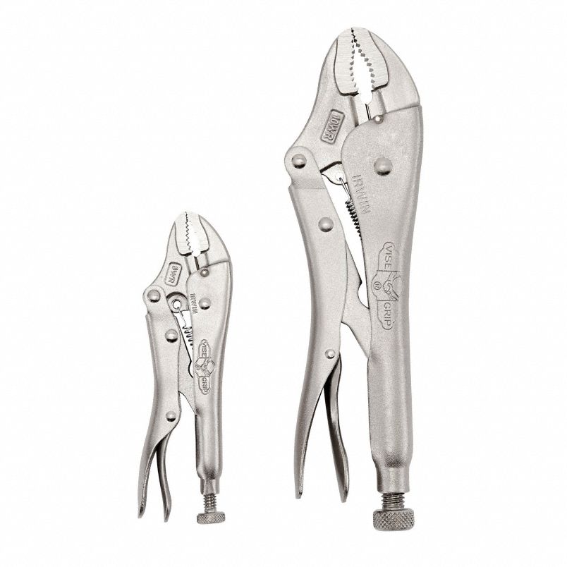 2 Pieces Locking Pliers Tool Set