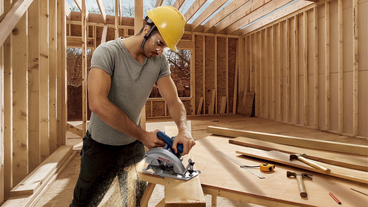 Bosch Hand Held Circular Saw GKS 140 Professional Advanced