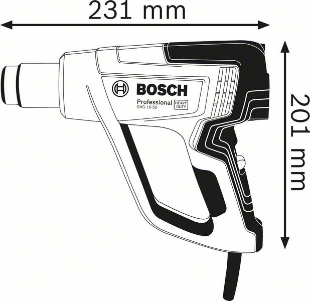 Heat Gun GHG 16-50 Professional - Advanced Solutions Tools II حلول متقدمة للعدد