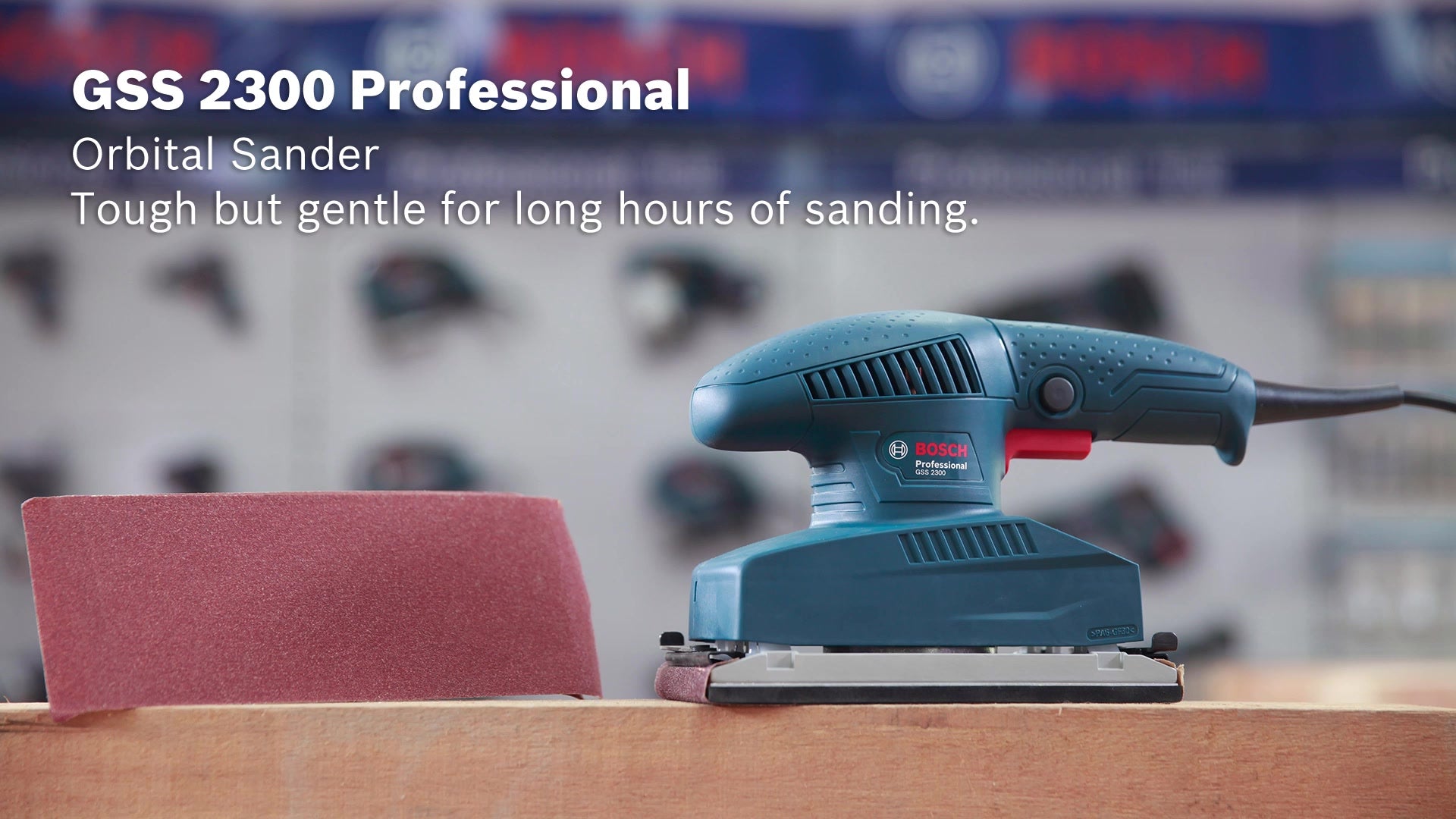 Orbital Sander GSS 2300 Professional - Advanced Solutions Tools II حلول متقدمة للعدد