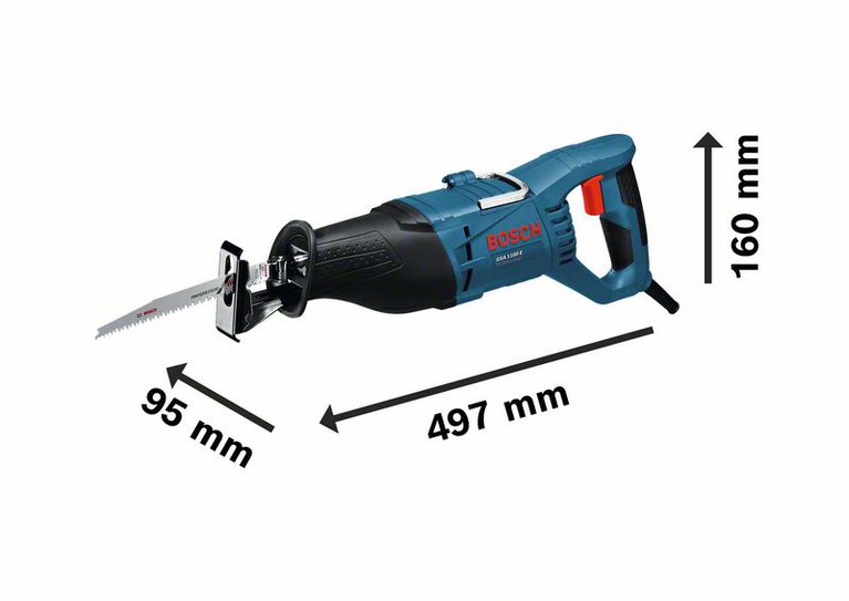 Reciprocating Saw GSA 1100 E Professional - Advanced Solutions Tools II حلول متقدمة للعدد