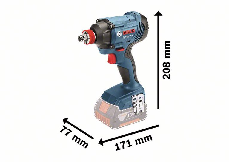 GDX 180-LI PROFESSIONAL CORDLESS IMPACT DRIVER/WRENCH - Advanced Solutions Tools II حلول متقدمة للعدد
